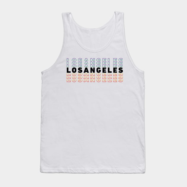 Los Angeles Pride Tank Top by BeyondTheDeck